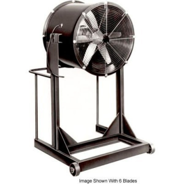 Americraft Mfg Global Industrial„¢ 42" Explosion Proof Propeller Fan w/ High Stand, 19,500 CFM, 2 HP 42DAL-2H-3-EXP